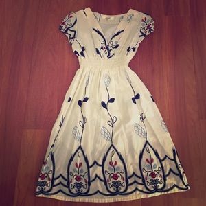 Summer cap sleeve dress