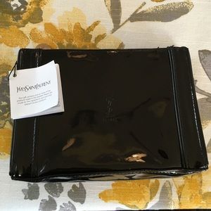 YSL makeup bag