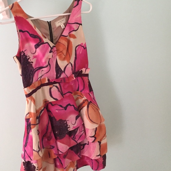 Gorgeous floral ruffle dress from anthropologie