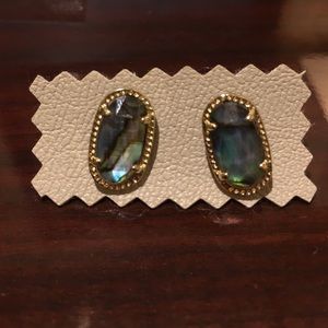 Kendra Scott Amanda earring in abalone shell