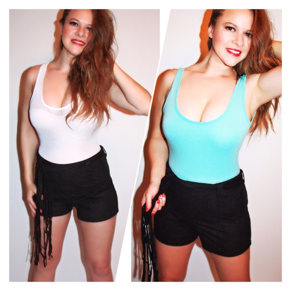 Selene suede tassel shorts - Picture 2 of 2