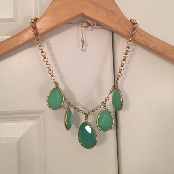 Fossil statement necklace