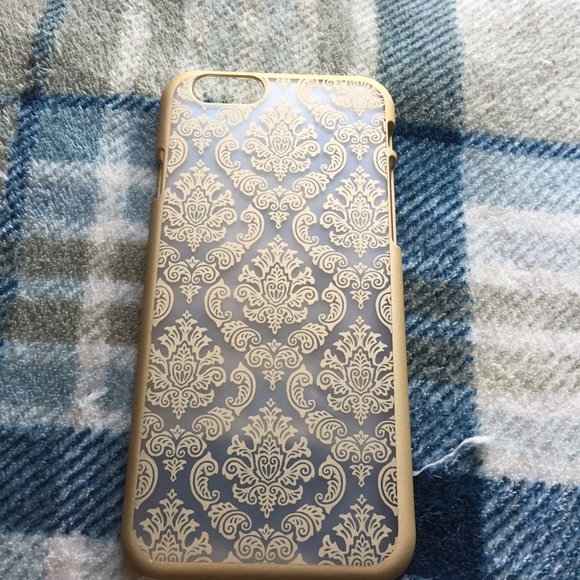 Accessories - Gold Floral iPhone 6 Case