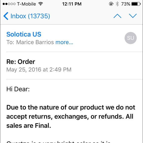 Solotica contacts