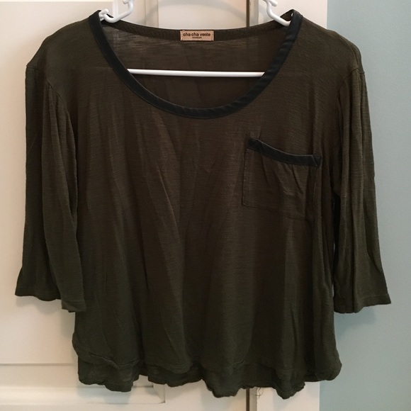 Olive Green top