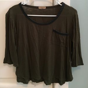 Olive Green top