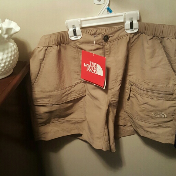 North Face Khaki shorts