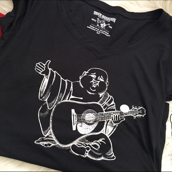 True Religion buddha shirt Sz.SM
