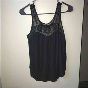 AE lace front tank top
