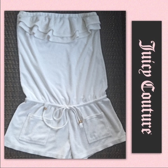 Juicy Couture- Terry Cloth Romper- XL