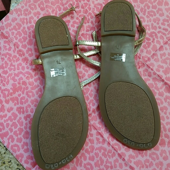 GUESS gold Dimond sandals - Picture 3 of 4