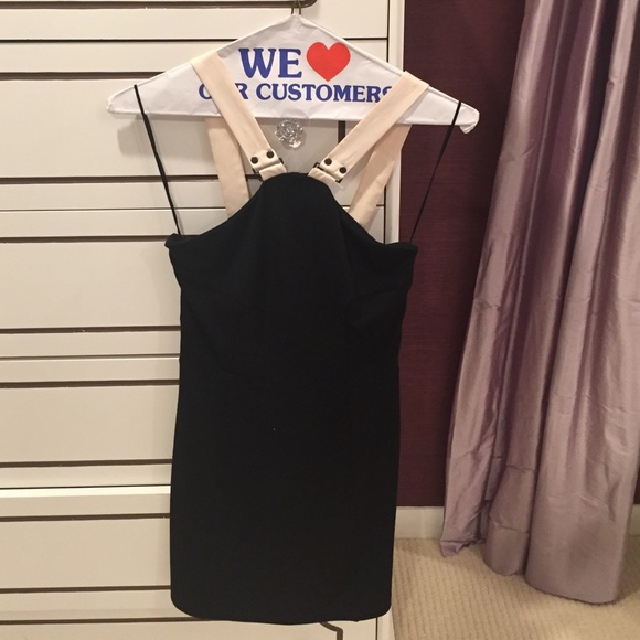 Mini dress white straps
