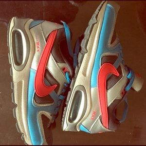 Blue and Coral Nike Air Max