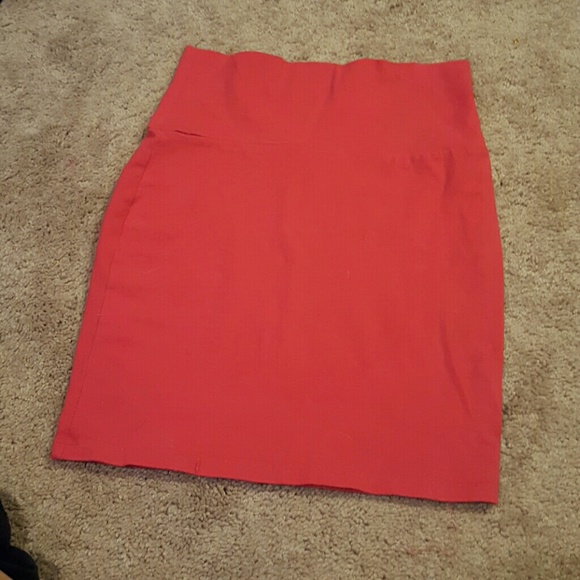 Charlotte Russe pink skirt