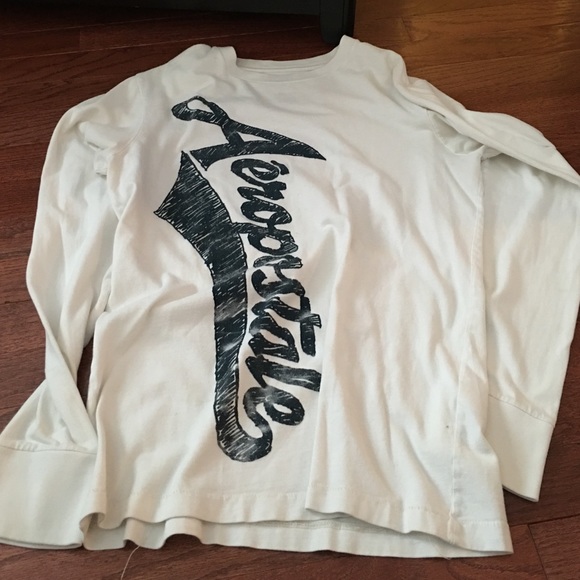 White Aeropostale long sleeve
