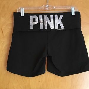 Pink Yoga Shorts