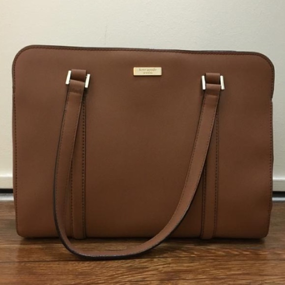 Kate Spade Newbury Lane Miles Satchel Brown