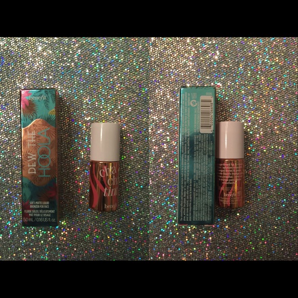 Benefit Dew The Hoola liquid bronzer&Cha-cha tint