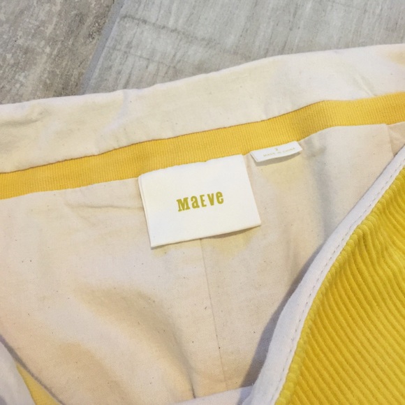 SOLD - Anthropologie Maeve Cord Pencil Skirt - Picture 4 of 4