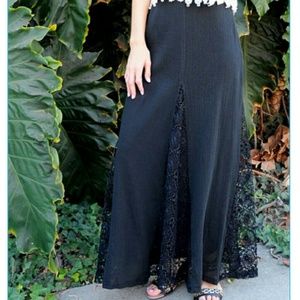 SALE🌟SYMPHONY Black BOHEMIAN Skirt Size 4