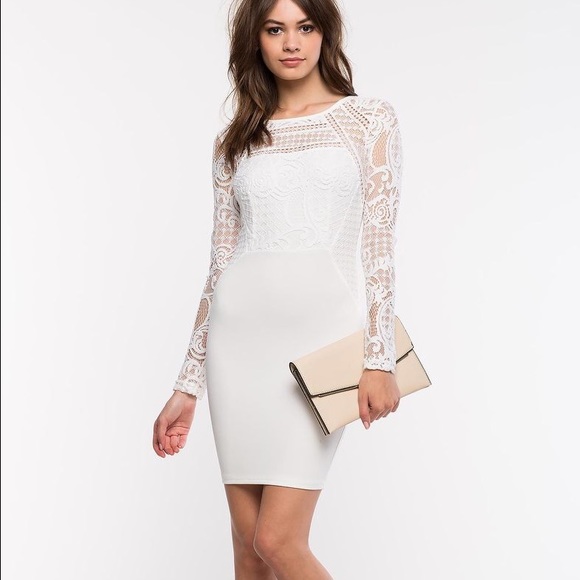 White Sheath Dress