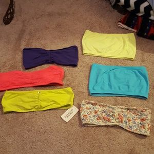 6 size small bandeaus