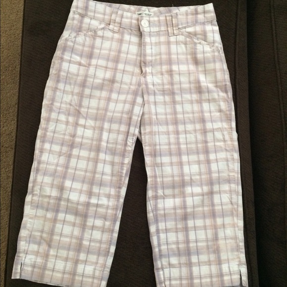 Plaid Capri by Lee