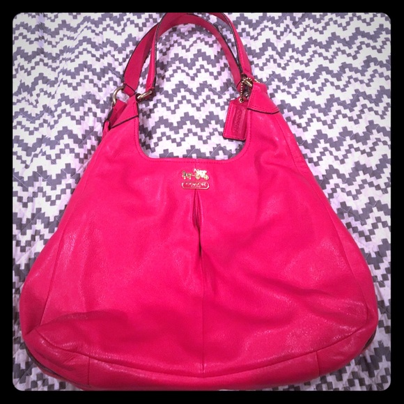 Coach leather Maddison Maggie bag.
