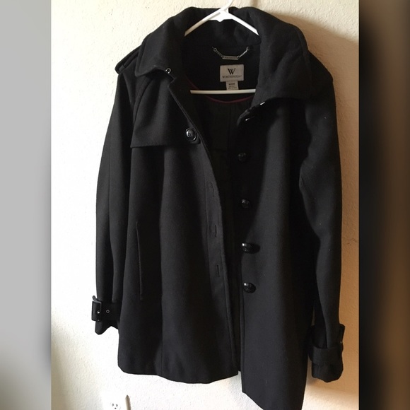 Black Pea Coat