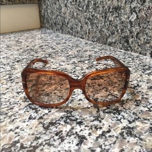 Brown Valentino Sunglasses with Gold Detail