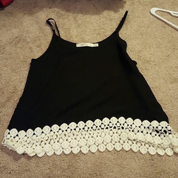Sheer black tank