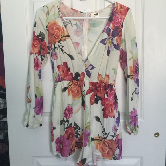 LF Floral Romper