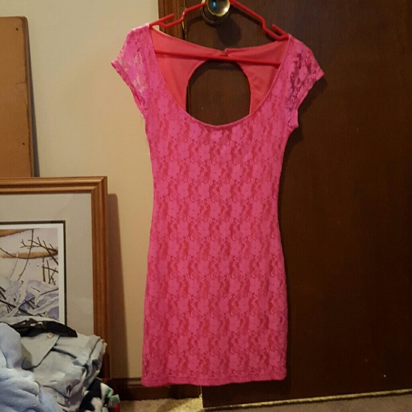 Pink dress