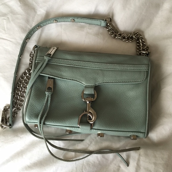 Rebecca Minkoff mini mac - beautiful mint! WORN!