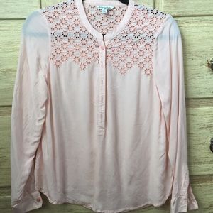 American eagle button up blouse