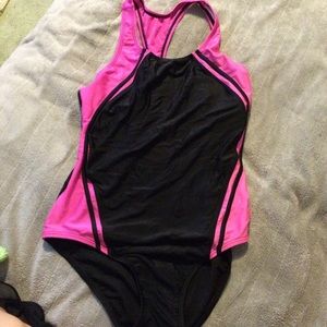 Girls one piece speedo