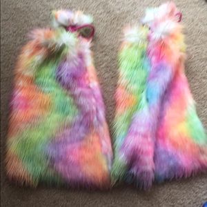 iheartraves rainbow fluffies ❤️💛💚💙💜