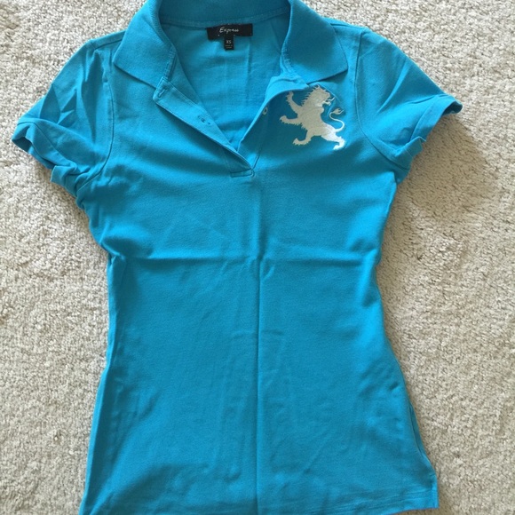 Express button down top