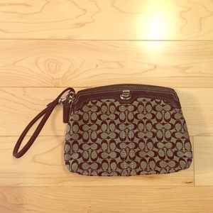 Coach wristlet