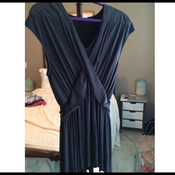 ❌SOLD❌Free people dark gray dress size small