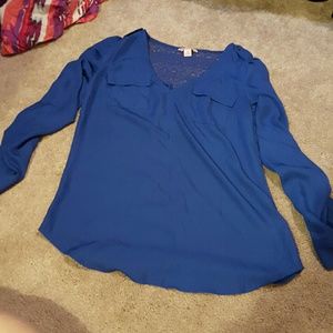 Blue blouse