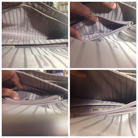 Taupe Liz Claiborne *2-in-1* multi-pocket purse - Picture 5 of 5