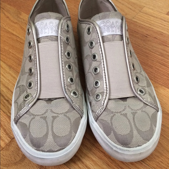 Coach Shoes Laceless Tennis Poshmark Coach Shoes Laceless Tennis Poshmark