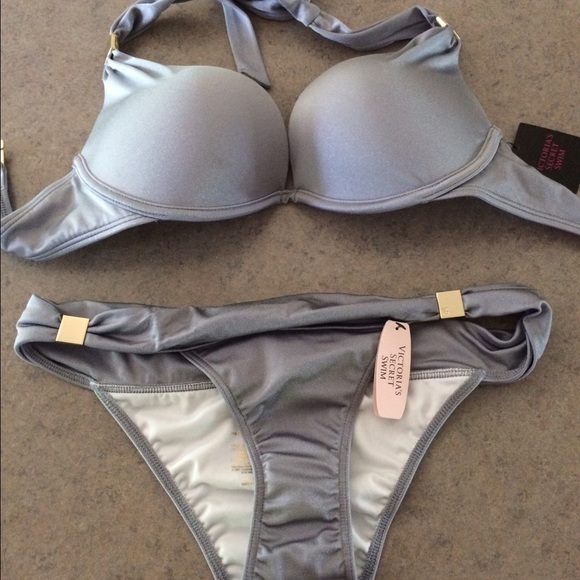 NWT Victorias Secret Hottie Halter Swim Bikini
