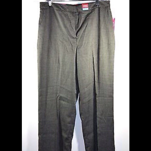 212 Collection Classic Fit Straight Leg Trousers