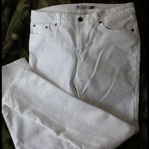 Summer Sale! PrAna white skinny jeans size 10