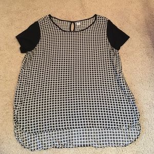 Patterned old navy shirt