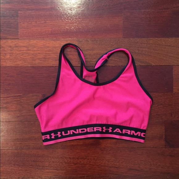 Under Armor Pink Sports Bra