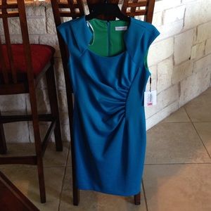 Calvin Klein cap sleeve dress