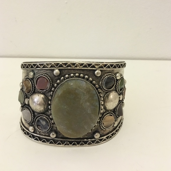 Handmade Moroccan Silver Cuff